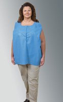 Scrub Shirt AmpleWear Large Blue / White 1 Pocket Unisex