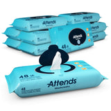 Personal Cleansing Wipe Attends Soft Pack Unscented 48 Count