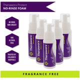 Rinse-Free Skin Cleanser with Silver Theraworx Protect Advanced Hygiene and Barrier System Foaming 7.1 oz. Pump Bottle Lavender Scent