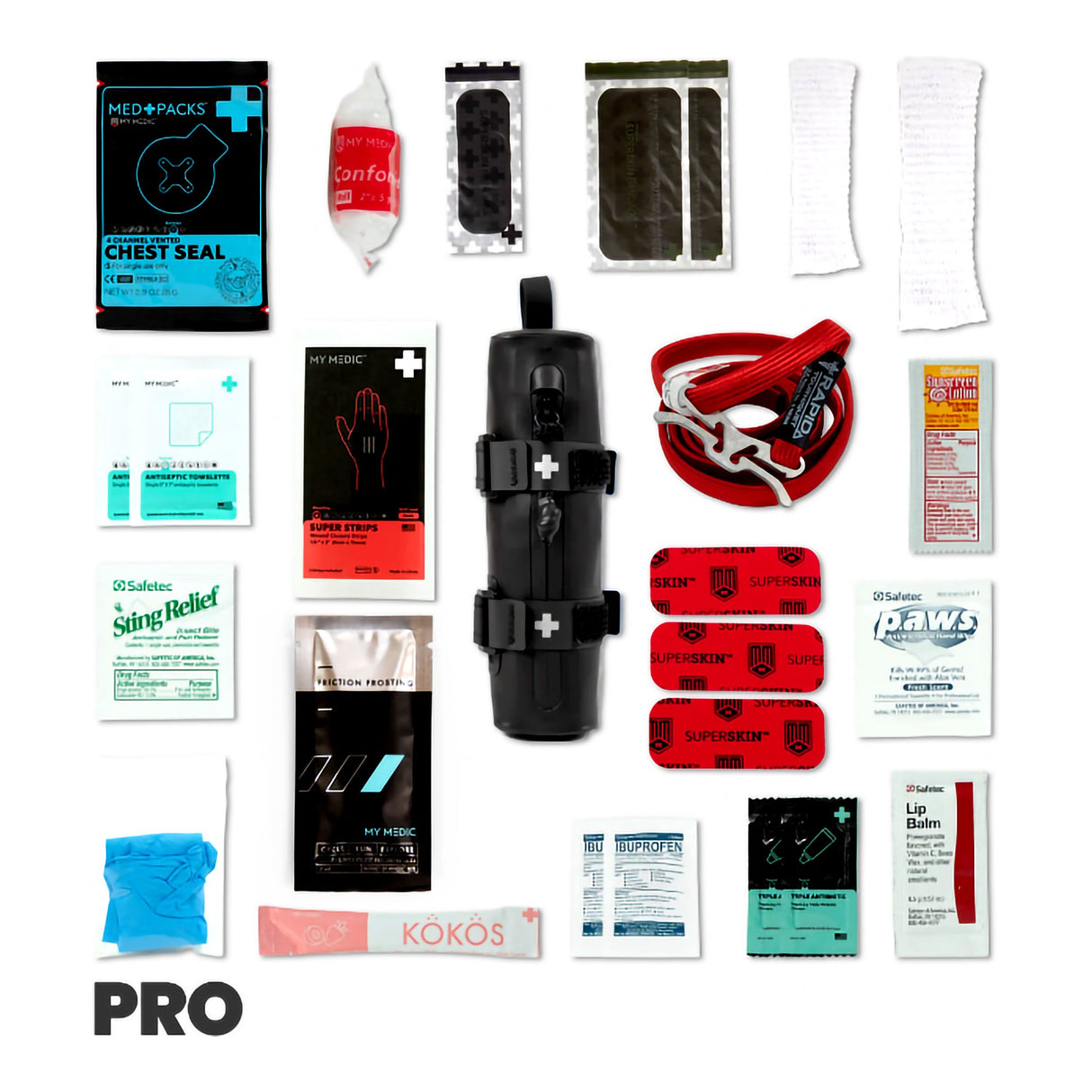 First Aid Kit My Medic Cycle Medic Pro Black Soft Bag