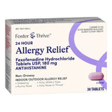 Allergy Relief Foster & Thrive 180 mg Strength Tablet 30 per Box
