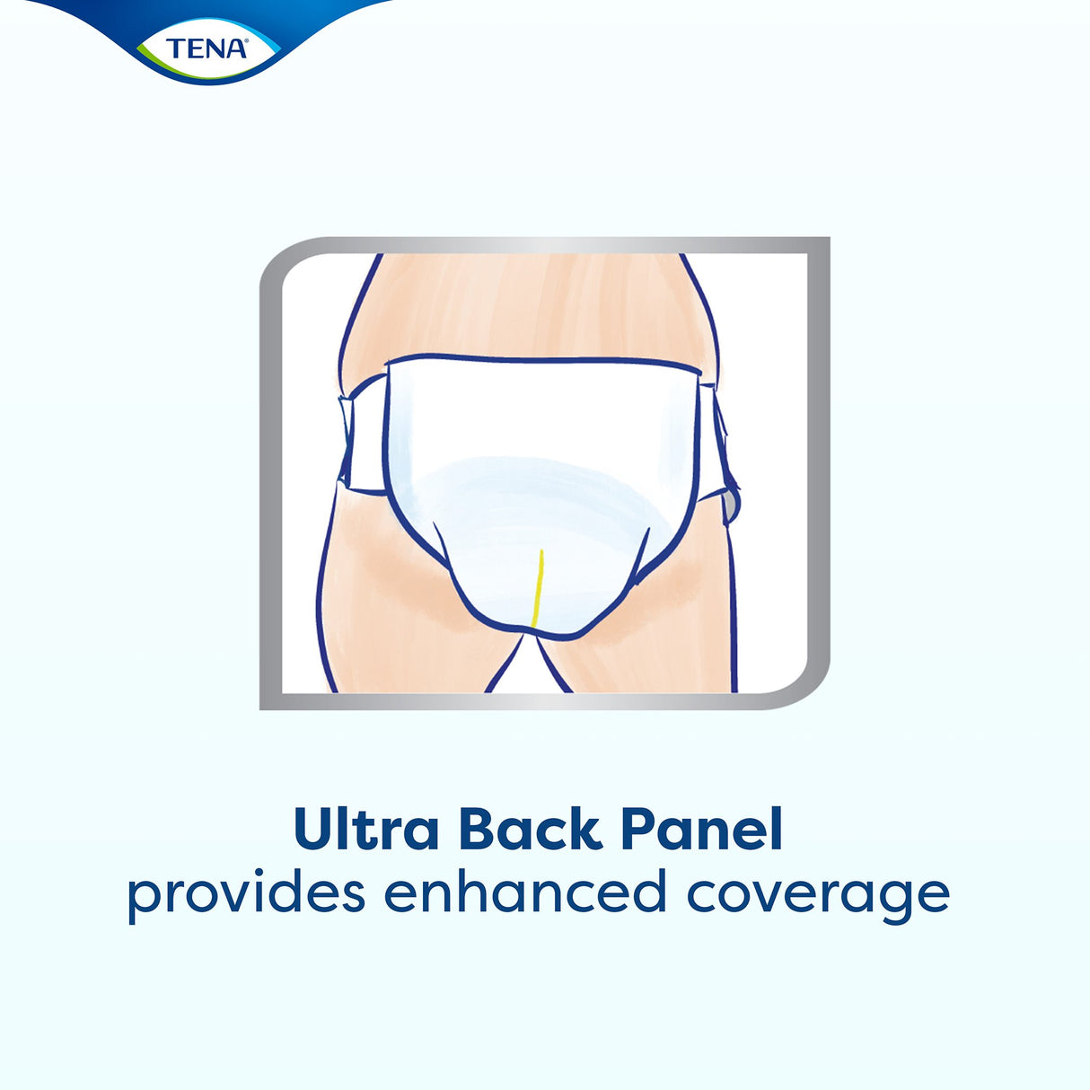 Unisex Adult Incontinence Brief TENA Dry Comfort Medium Disposable Moderate Absorbency