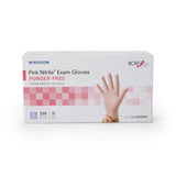 Exam Glove McKesson Pink Nitrile X-Large NonSterile Nitrile Standard Cuff Length Textured Fingertips Pink Not Rated