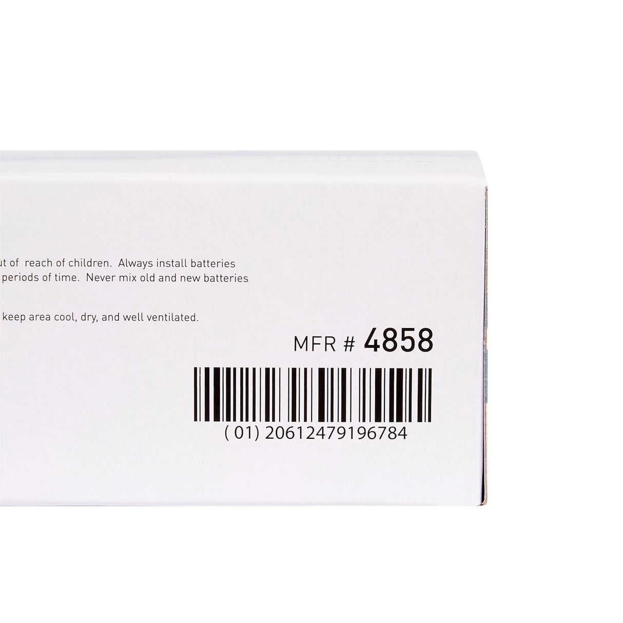Alkaline Battery McKesson D Cell 1.5V Disposable 24 Pack