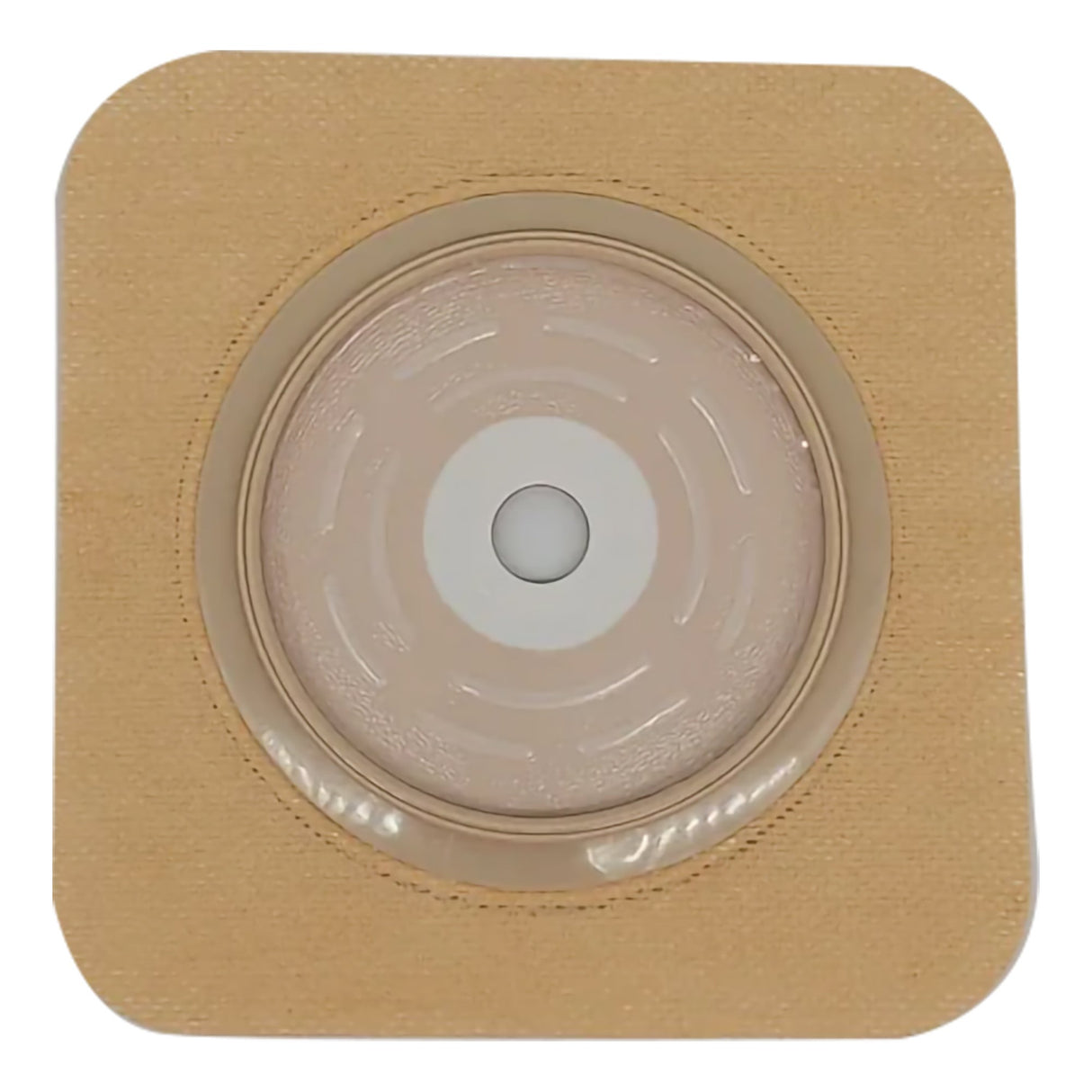 Ostomy Barrier Safe n Simple Trim to Fit, Standard Wear Flexible Tape 70 mm Flange Up to 2-1/4 Inch Opening 5 X 5 Inch