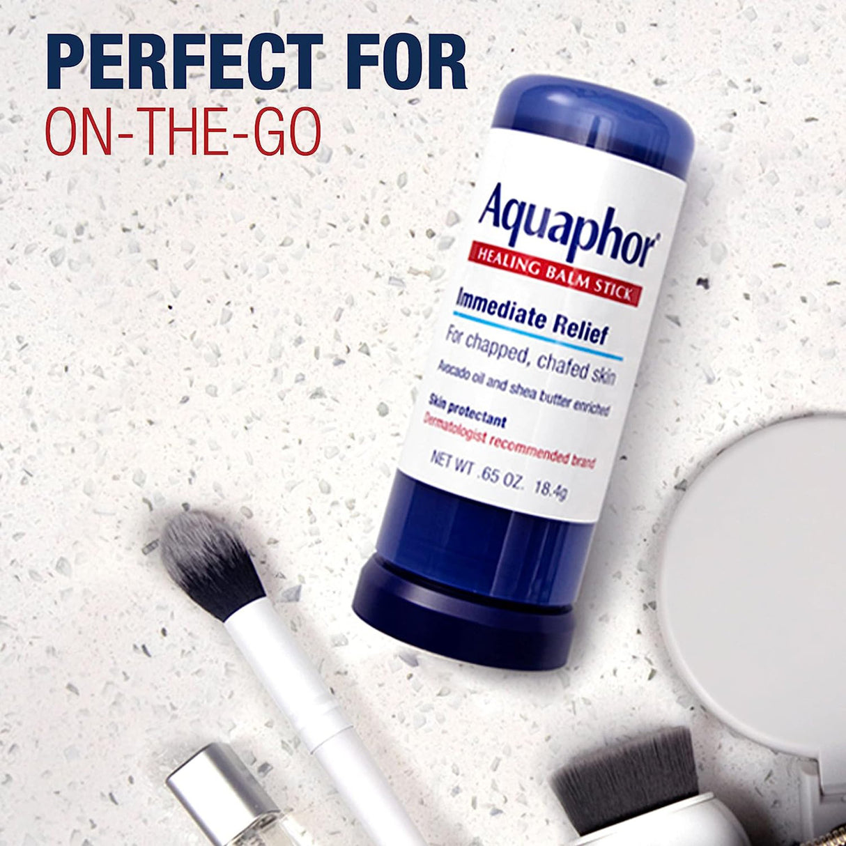 Skin Protectant Aquaphor Healing Balm .65 oz. Stick Unscented Solid