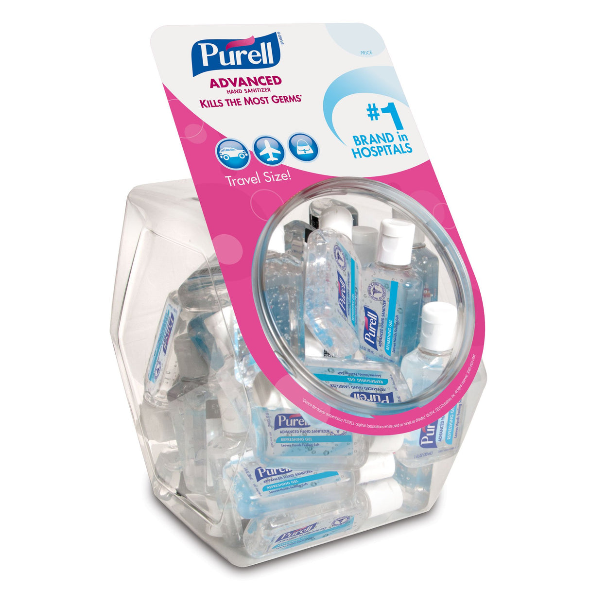 Hand Sanitizer Purell Advanced 1 oz. Ethyl Alcohol Gel Bottle