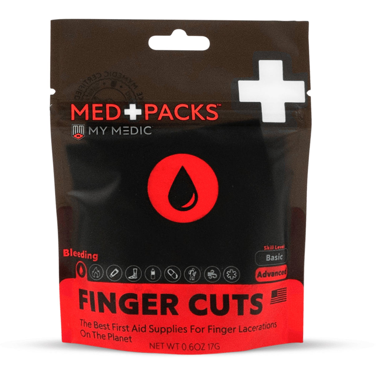 First Aid Kit My Medic MED PACKS FInger Cut Pouch