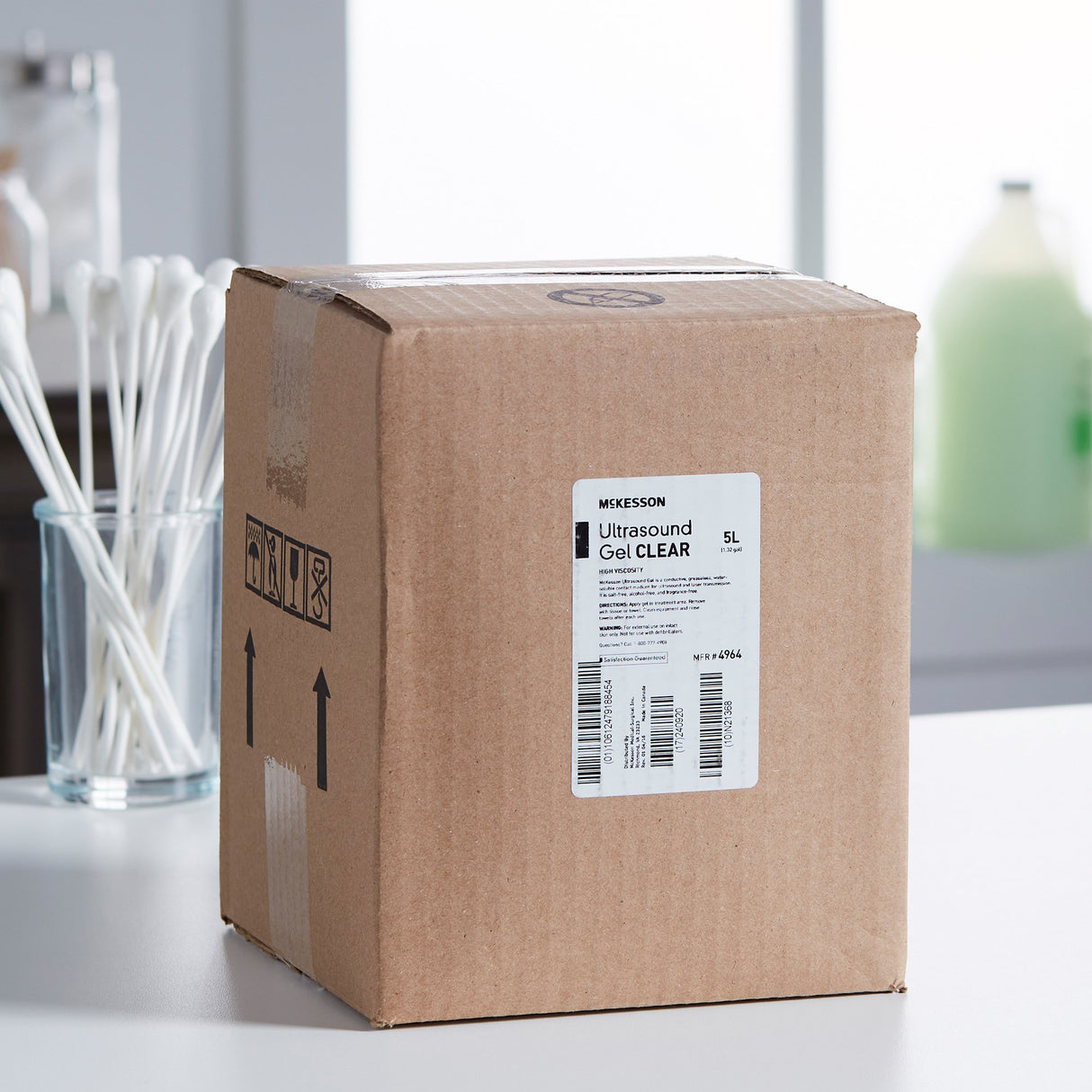 Ultrasound Gel McKesson High Viscosity 5 Liter Jug NonSterile
