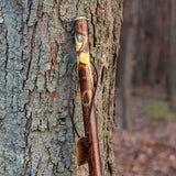Walking Stick Brazos Free Form Wood 58 Inch Height Hawthorn