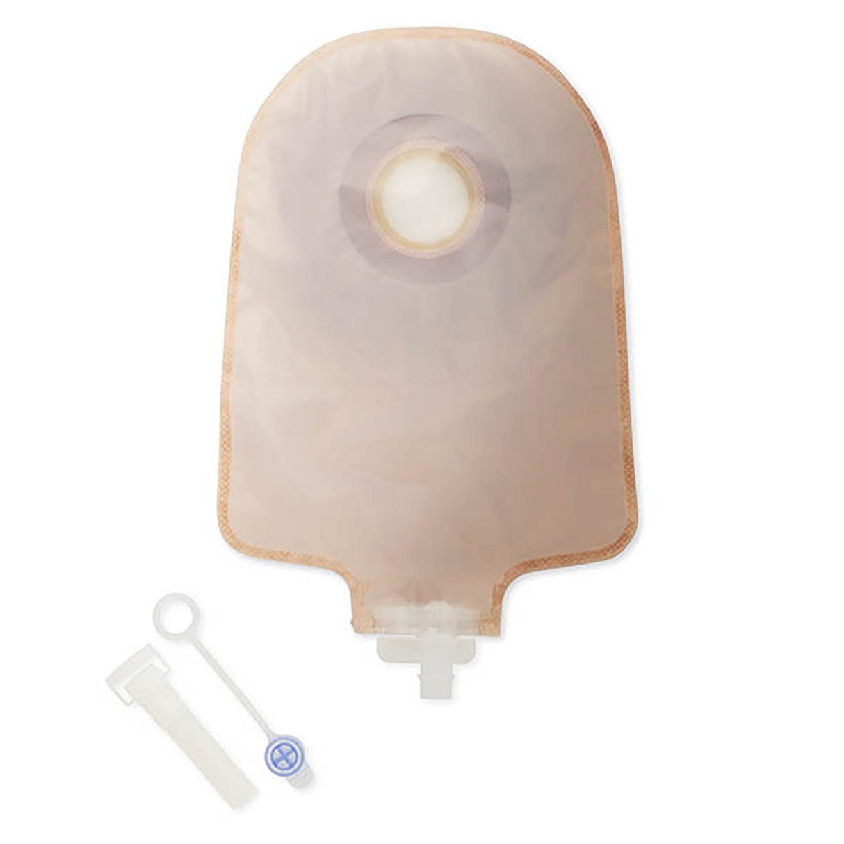 Urostomy Pouch Premier One-Piece System 9 Inch Length Flat, Trim to Fit Up to 2-1/2 Inch Stoma Drainable