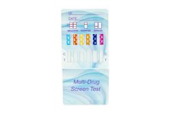 Drugs of Abuse Test Kit AMP, BZO, COC, OPI2000, THC 25 Tests CLIA Waived