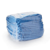 Lab Jacket Blue X-Large Hip Length 3-Layer SMS Disposable