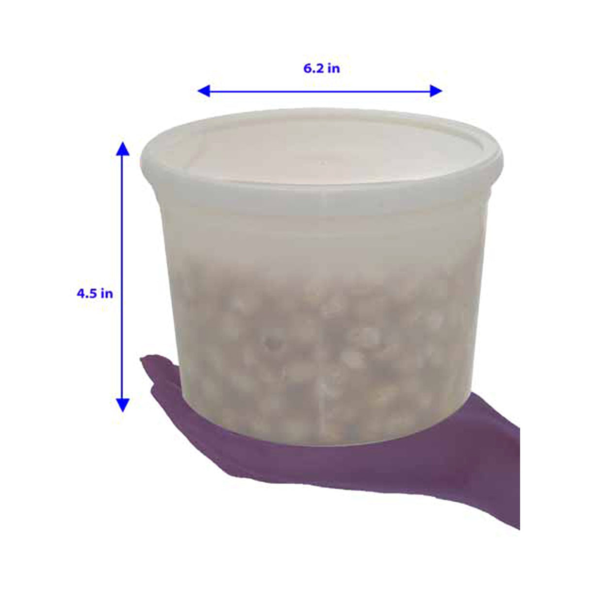 Lab Storage Container Oakridge Products Pathology Container Polyethylene 1,892 mL (64 oz.)