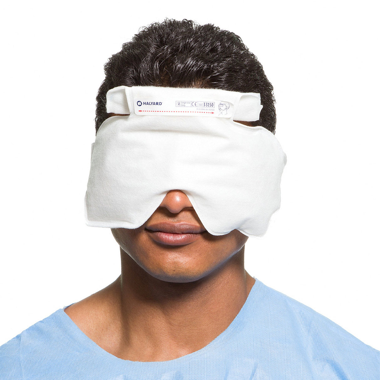 Ice Bag Eyecare EENT Facial One Size Fits Most 4-1/2 X 10 Inch Polyester / Polyethylene / Adhesive Reusable
