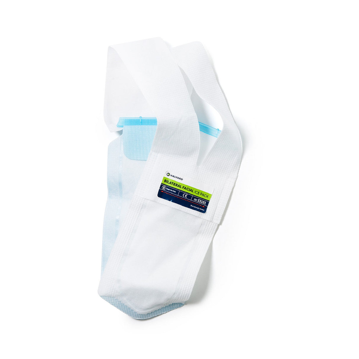 Ice Bag Bilateral Facial One Size Fits Most 5 X 12 Inch Polyester / Polyethylene / Polypropylene / Polyurethane / Spandex / Adhesive / Aluminum Reusable