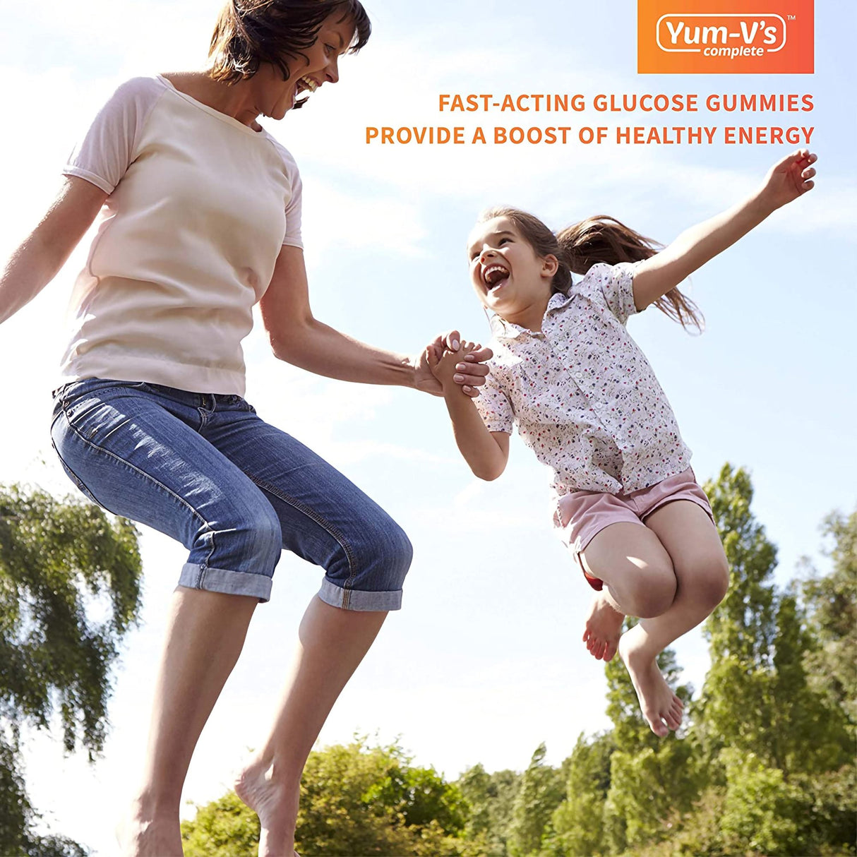 Glucose Supplement YumV's 60 per Bottle Gummy Assorted Flavors