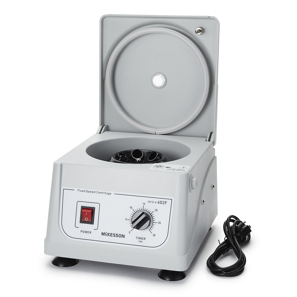 Fixed Speed Centrifuge McKesson 6 Place Fixed Angle Rotor Fixed speed at 3,400 RPM
