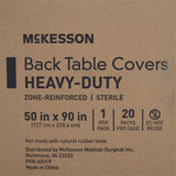 Table Drape McKesson 50 X 90 Inch For Back Table