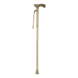 Folding Cane Switch Sticks Aluminum 32 to 37 Inch Height Gold