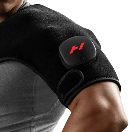 Heat and Massage Therapy Wrap Hyperice Venom 2 Shoulder One Size Fits Most Neoprene / Silicone Reusable