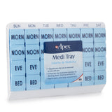 Pill Organizer Medi Tray 7 Day 4 Dose