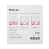 Thin Hydrocolloid Dressing McKesson Film Backing 6 X 6 Inch Square Hydrocolloid