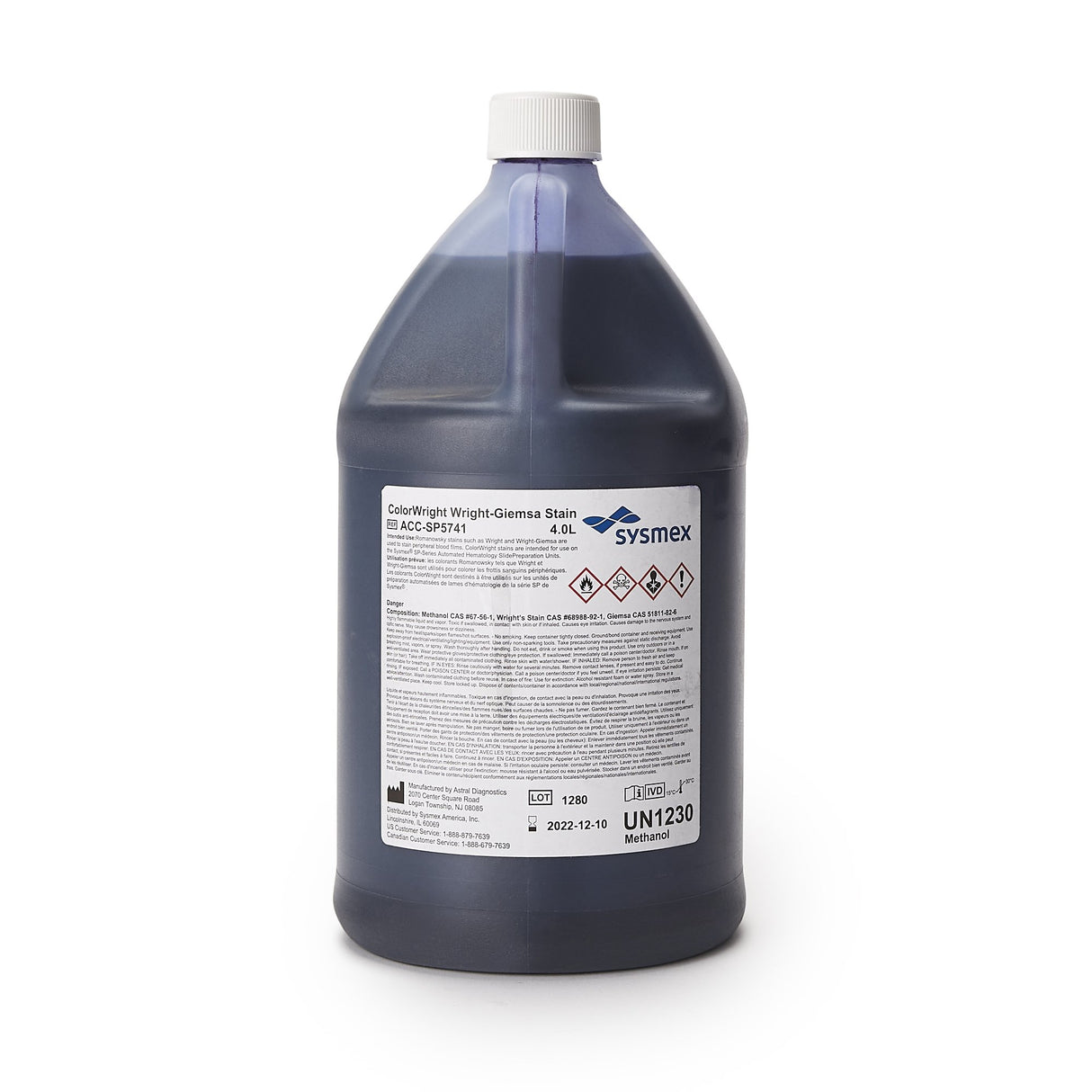 Chemistry Reagent Isopropanol ACS Grade 70% 1 gal.