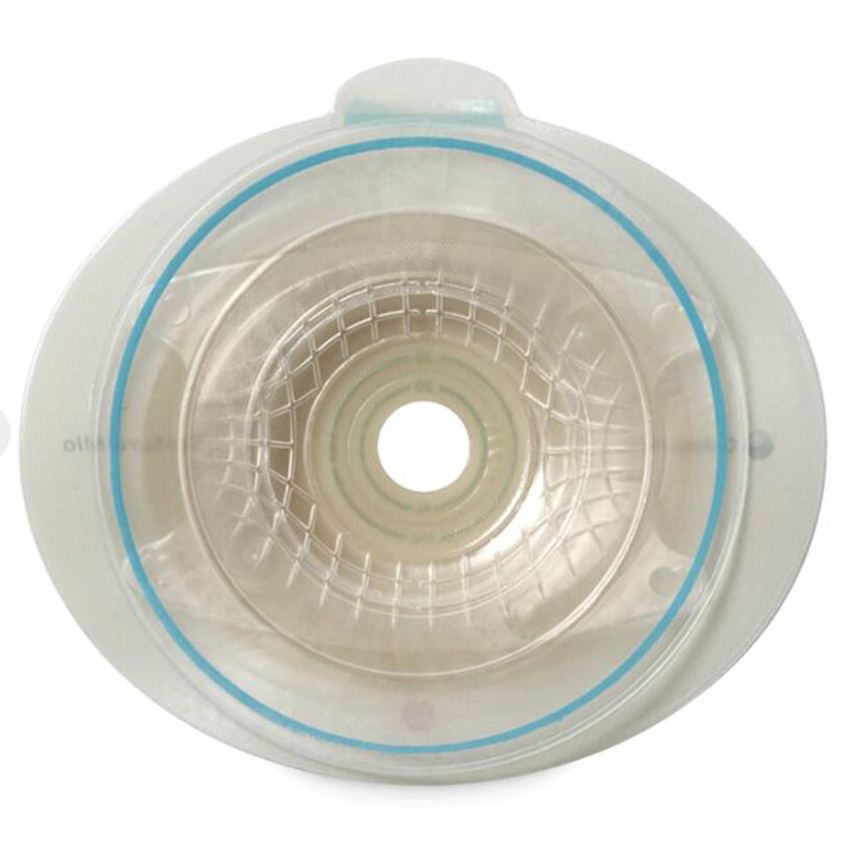 Ostomy Barrier SenSura Mio Click Trim to Fit, Standard Wear Elastic Adhesive 70 mm Flange Yellow Code System 5/8 to 2-1/16 Inch Opening