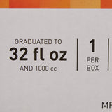 Male Urinal McKesson 32 oz. / 946 mL With Closure Single Patient Use