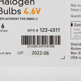 Vaginal Specula Replacement Bulb McKesson Halogen 4.6 Volt 3 Watt