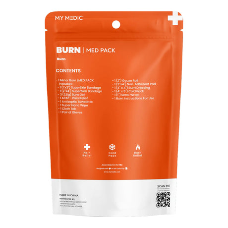 First Aid Medical Pack My Medic Burn MED PACK Pouch