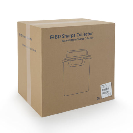 Sharps Container BD Gardian Red Base 11-7/10 H X 16-3/5 W X 4-1/2 D Inch Horizontal Entry 1.35 Gallon