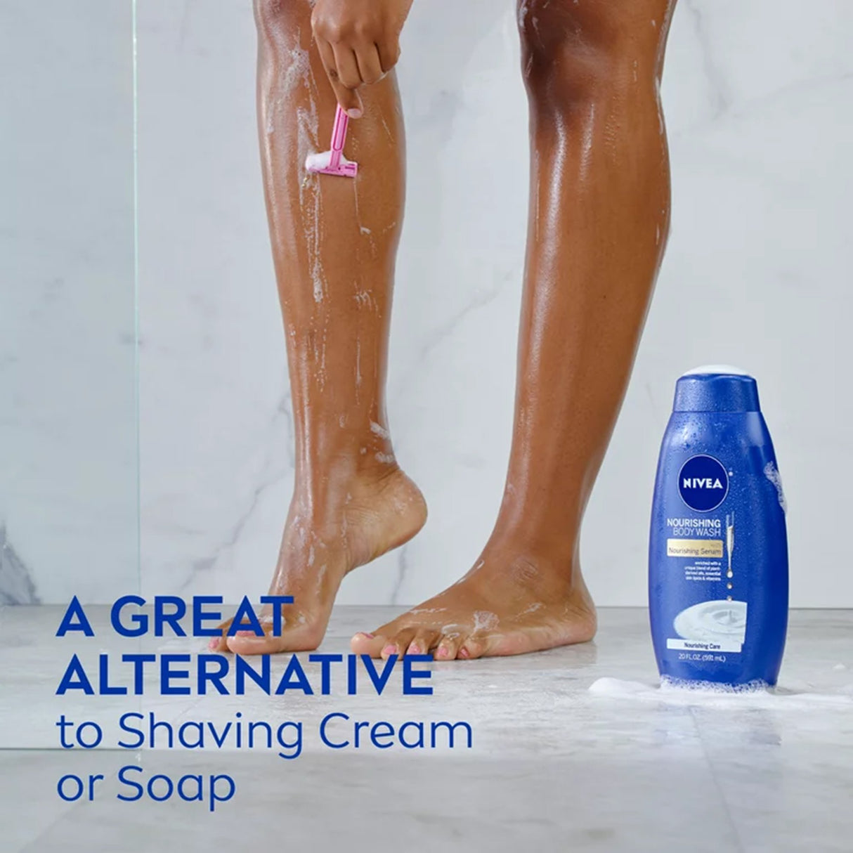 Body Wash Nivea Nourishing Cream 20 oz. Bottle Scented