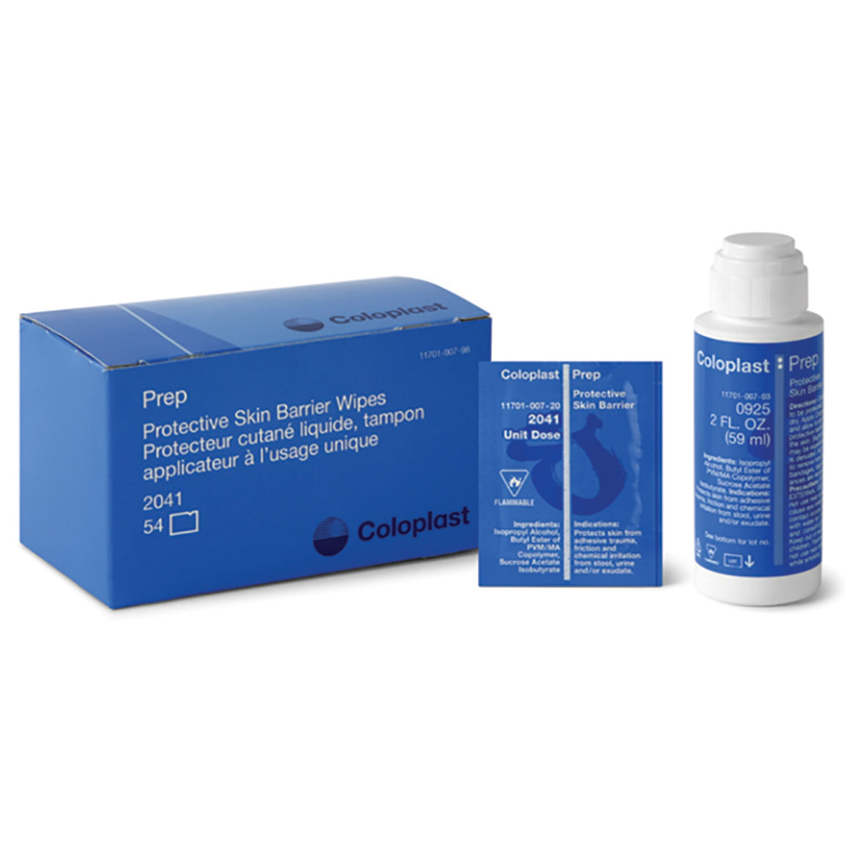 Skin Barrier Wipe Coloplast Prep 50 to 75% Strength Propan-2-ol Individual Packet NonSterile