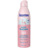 Sunscreen Coppertone Water Babies SPF 50 Liquid 6 oz. Aerosol Can