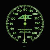 Aneroid Sphygmomanometer Unit System 5 Multiple Sizes Nylon Cuff 13 to 19.5cm, 19 to 27cm, 23 to 40cm, 34 to 50cm, 40 to 66cm Palm Aneroid