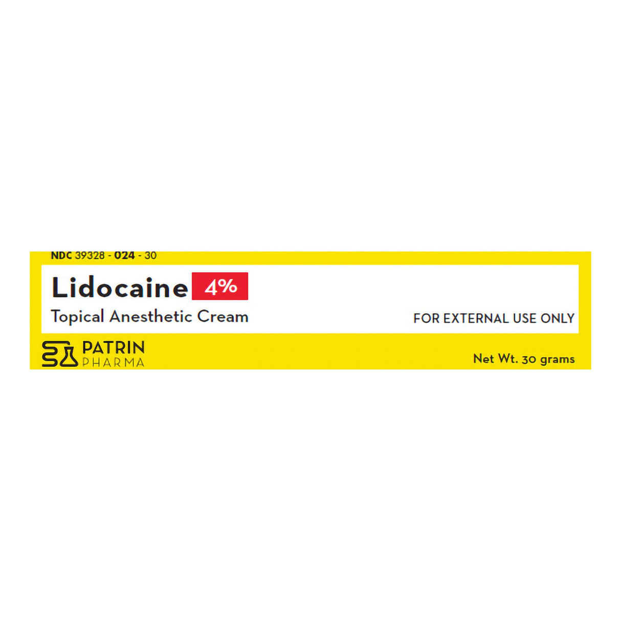 Lidocaine HCl 4% Cream 30 Gram