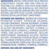 Oral Supplement Carnation Breakfast Essentials French Vanilla Flavor Liquid 8 oz. Bottle