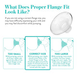 Breast Flange Evenflo AdvancedFit for All Evenflo Advanced Breast Pumps