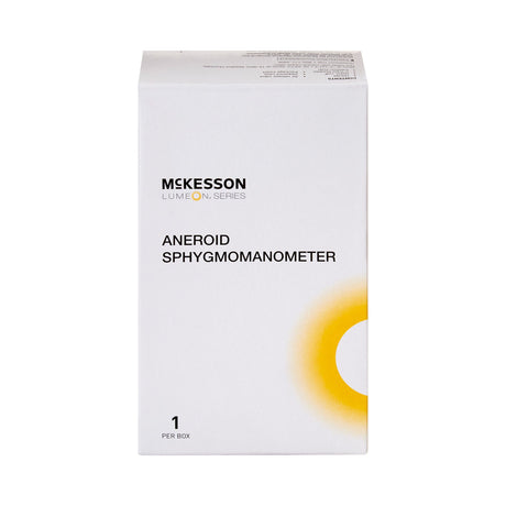 Aneroid Sphygmomanometer Unit McKesson LUMEON Small Adult Cuff Nylon Cuff 19 - 27 cm Pocket Aneroid