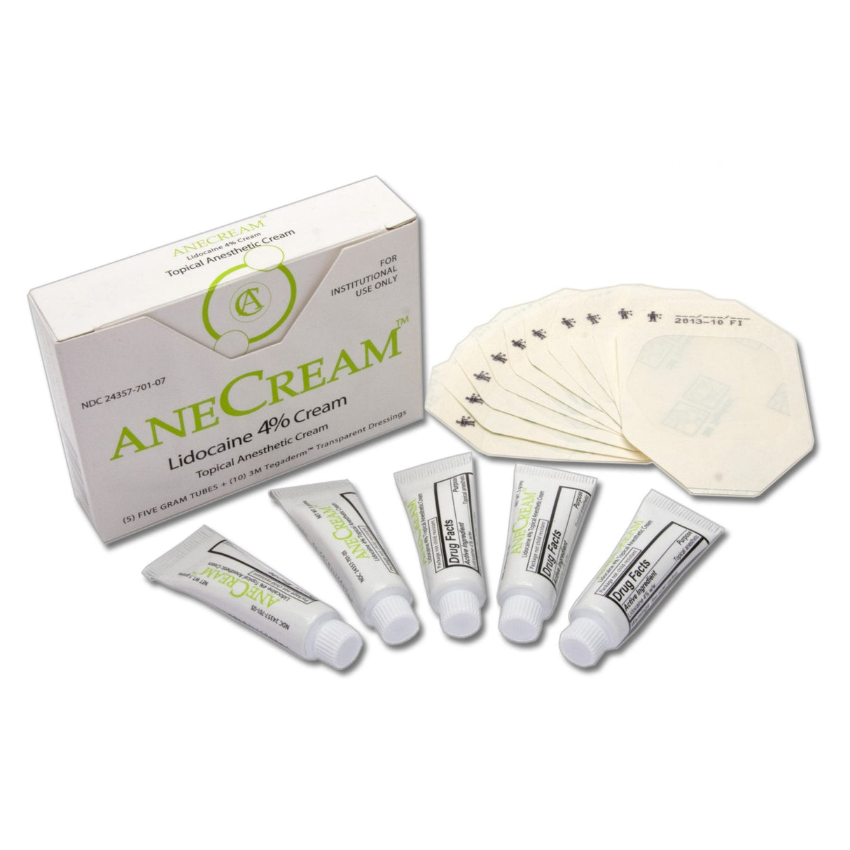 Topical Pain Relief AneCream 4% Strength Lidocaine Cream