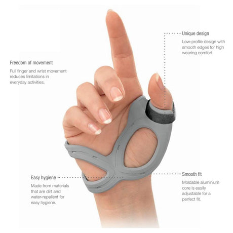Thumb Support Actimove Rhizo Forte Small Gray