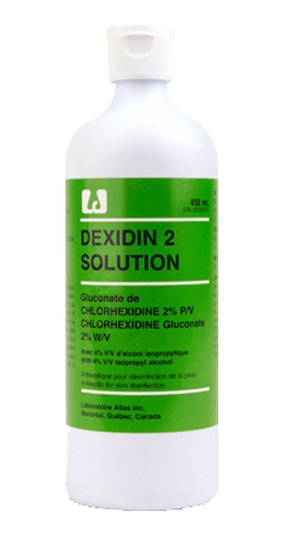 (Cs12) Ea/1 Solution de dexidine 2, taille 450 ml