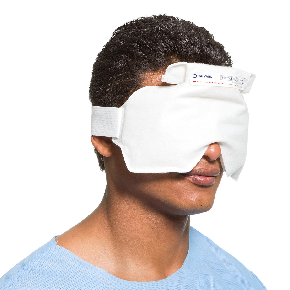 Ice Bag Eyecare EENT Facial One Size Fits Most 4-1/2 X 10 Inch Polyester / Polyethylene / Adhesive Reusable