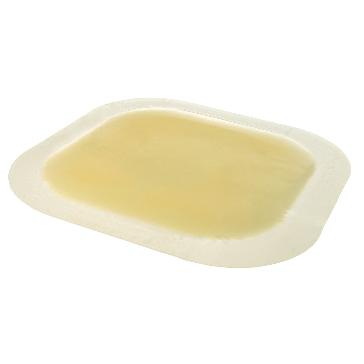 Thin Hydrocolloid Dressing DermaFilm Film Backing 2 X 4 Inch Rectangle Hydrocolloid / Film