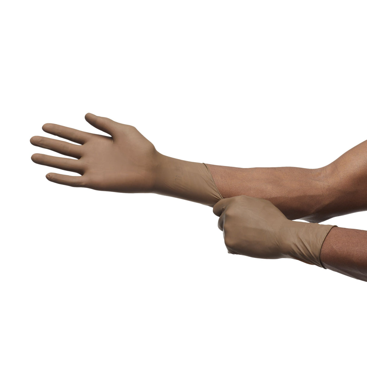 Surgical Glove McKesson Perry Size 8 Sterile Latex Standard Cuff Length Smooth Brown Not Chemo Approved