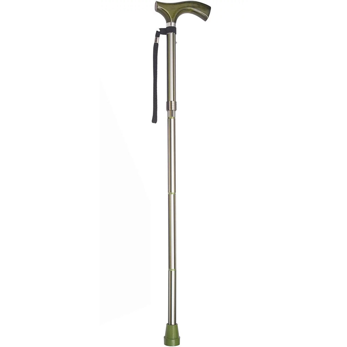 Folding Cane Switch Sticks Aluminum 32 to 37 Inch Height Huntington Print