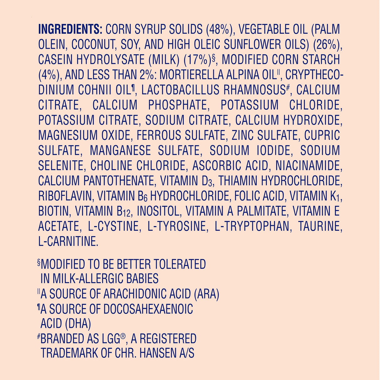 Infant Formula Nutramigen with Probiotic LGG Unflavored 12.6 oz. Can Powder Iron Cow's Milk Allergy