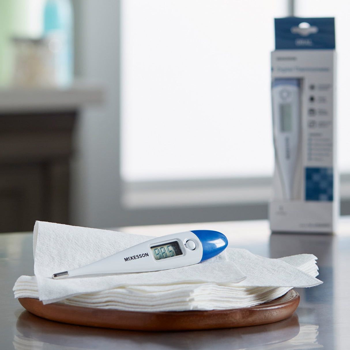 Digital Stick Thermometer McKesson Oral Probe Handheld